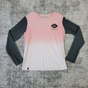 Dutch Bros Shirt Womens Large Pink Too Strong Coffee Employee Barista Team